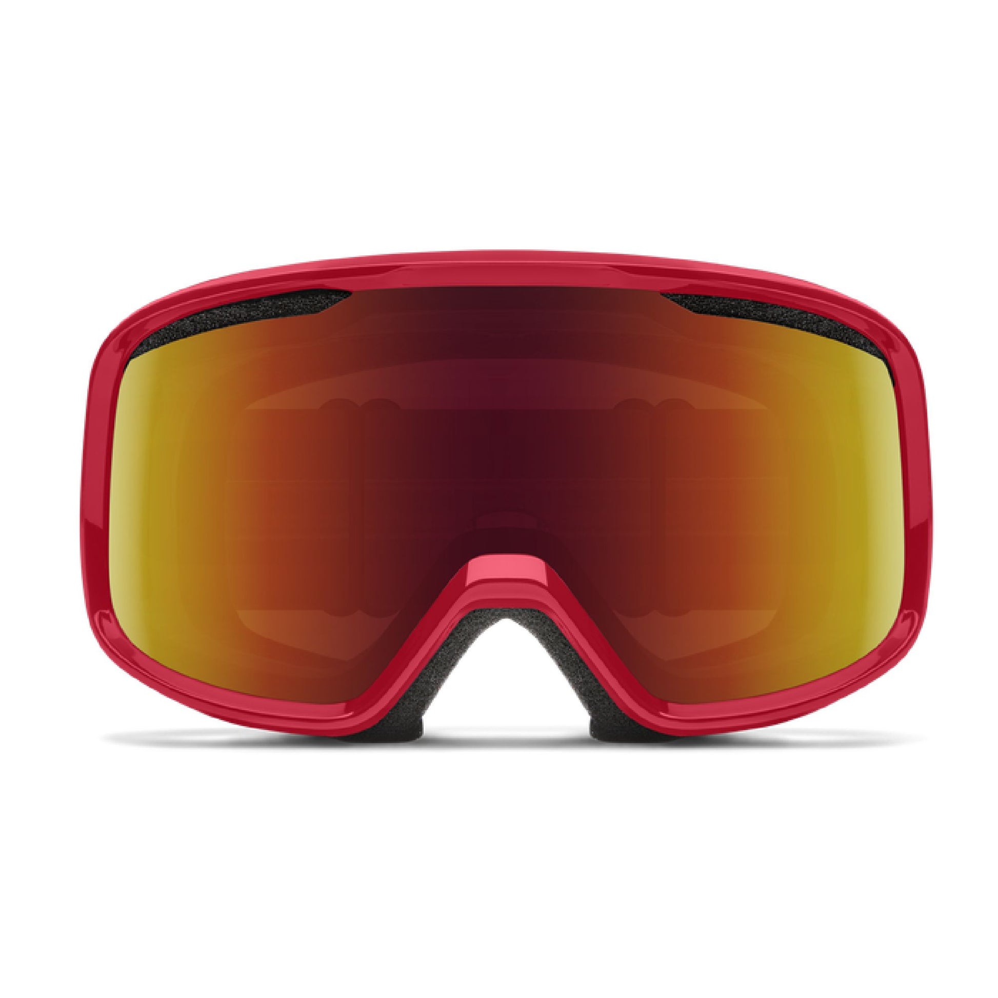 Smith Frontier Snow Goggle Crimson / Red Sol-X Mirror Snow Goggles