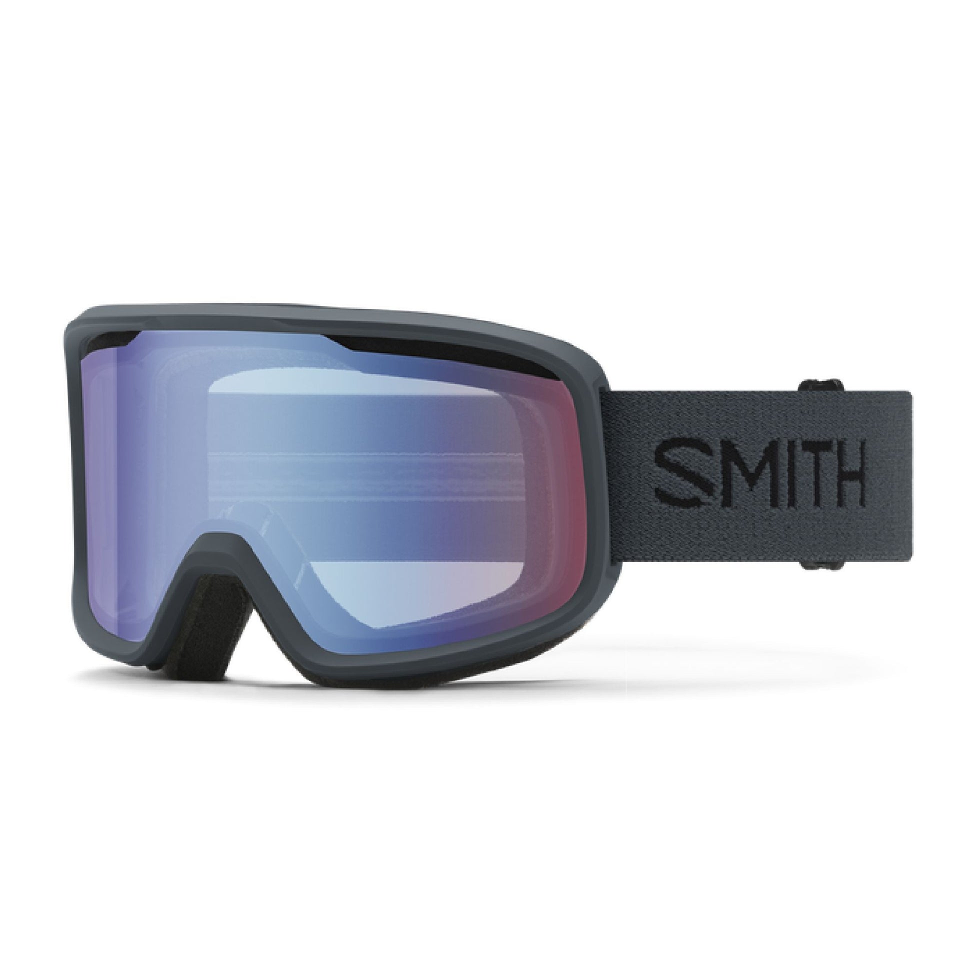 Smith Frontier Snow Goggle Slate / Blue Sensor Mirror Snow Goggles