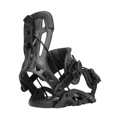 Flow Fuse Carbon Snowboard Bindings Graphite - Flow Snowboard Bindings