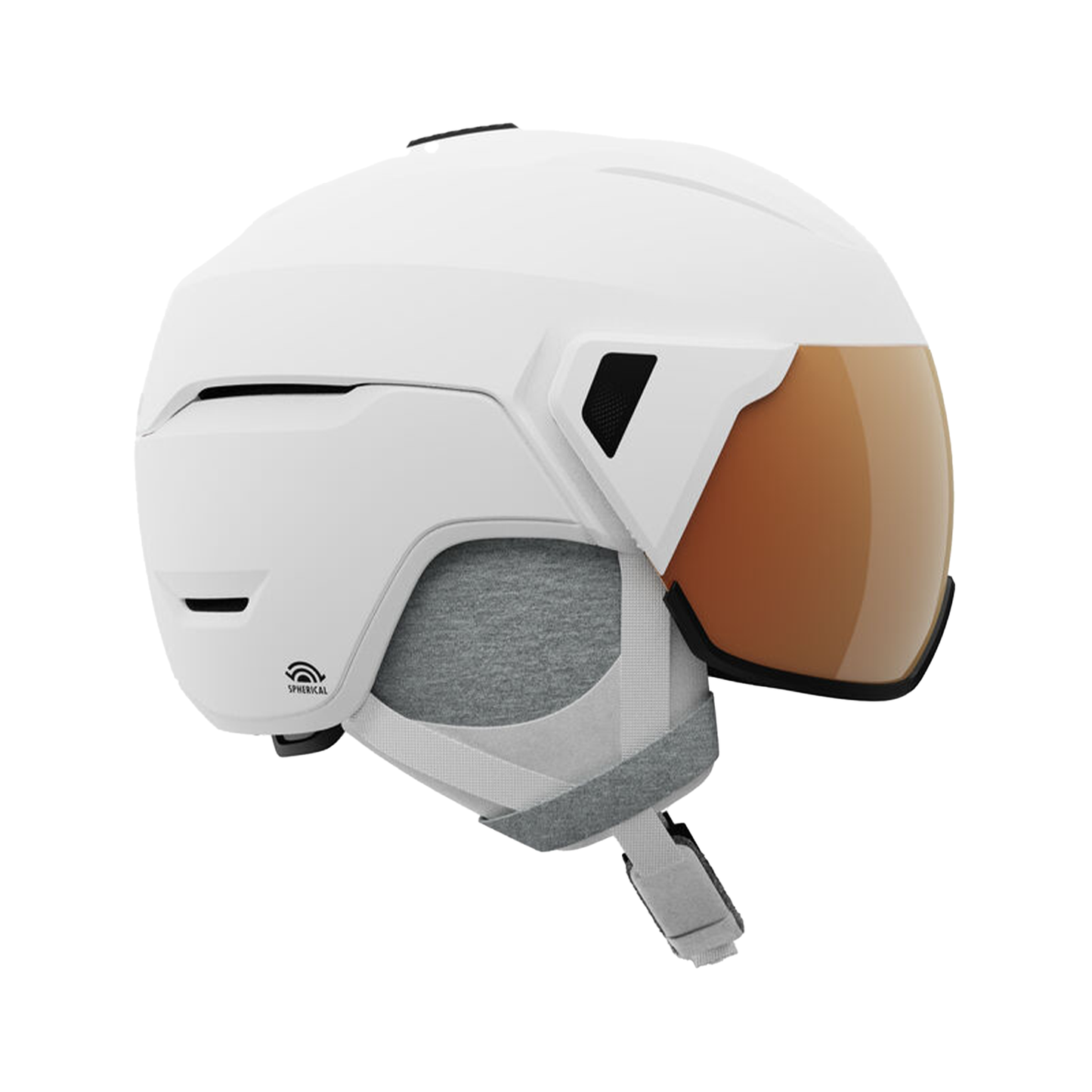 Giro Women's Aria Spherical Helmet Matte White Snow Helmets
