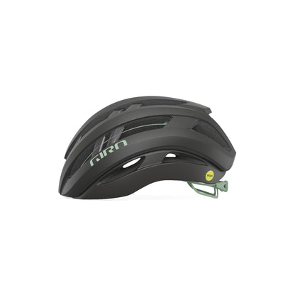 Giro Aries Spherical MIPS Helmet Matte Metallic Coal Space Green - Giro Bike Bike Helmets