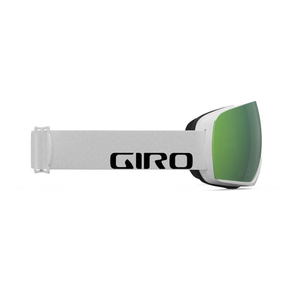 Giro Article Snow Goggle White Wordmark Vivid Emerald - Giro Snow Snow Goggles