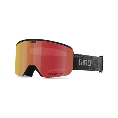 Giro Axis Snow Goggles Black & White Bit Tone Vivid Ember - Giro Snow Goggles