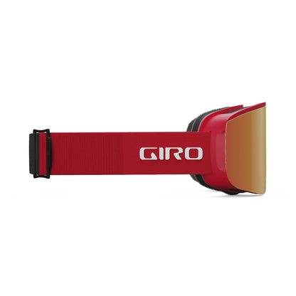 Giro Axis Snow Goggles Red & Black Thirds Vivid Ember - Giro Snow Goggles