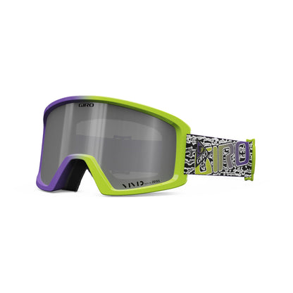 Giro Blok Snow Goggles Ano Lime Wildstyle Vivid Onyx - Giro Snow Snow Goggles