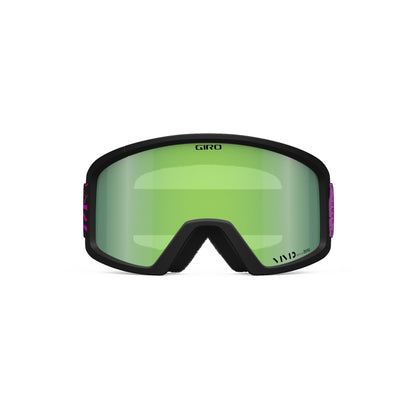 Giro Blok Snow Goggles Black Split Fountain Mountain Vivid Emerald - Giro Snow Snow Goggles