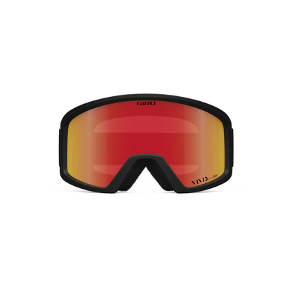 Giro Blok Snow Goggles Black Wordmark Vivid Ember - Giro Snow Snow Goggles