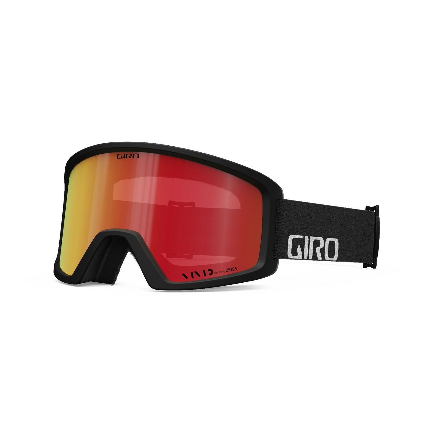 Giro Blok Snow Goggles Black Wordmark / Vivid Ember Snow Goggles