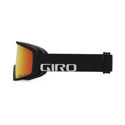 Giro Blok Snow Goggles Black Wordmark Vivid Ember - Giro Snow Snow Goggles