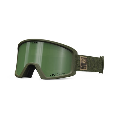 Giro Blok Snow Goggles Trail Green Adventure Grid Vivid Envy - Giro Snow Snow Goggles