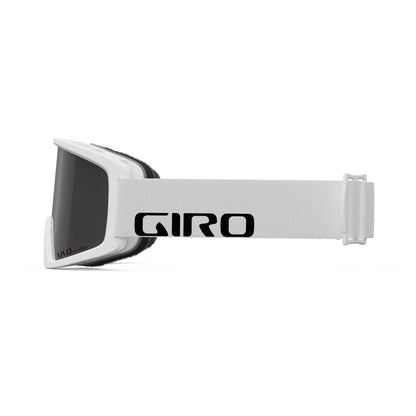 Giro Blok Snow Goggles White Wordmark Vivid Smoke - Giro Snow Snow Goggles