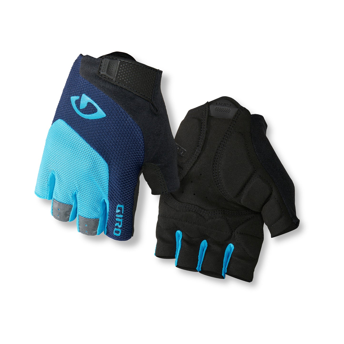 Giro Men's Bravo Gel Glove Blue Bike Gloves