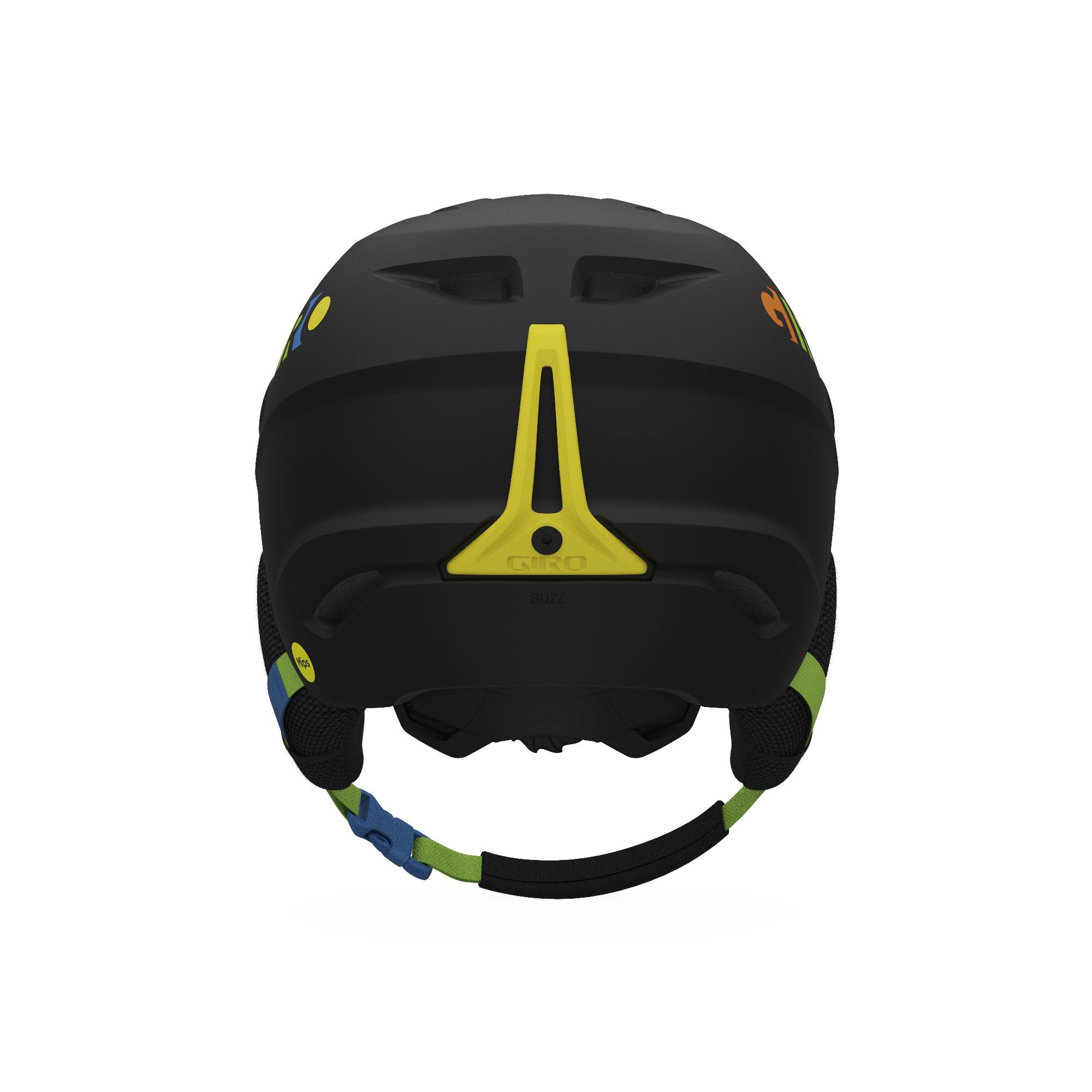 Giro Youth Buzz MIPS Helmet Matte Black/Party Blocks Snow Helmets