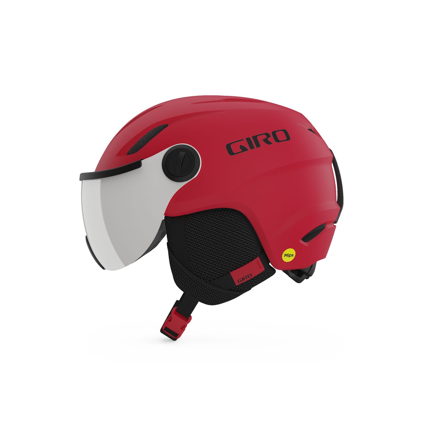 Giro Youth Buzz MIPS Helmet Matte Bright Red Snow Helmets