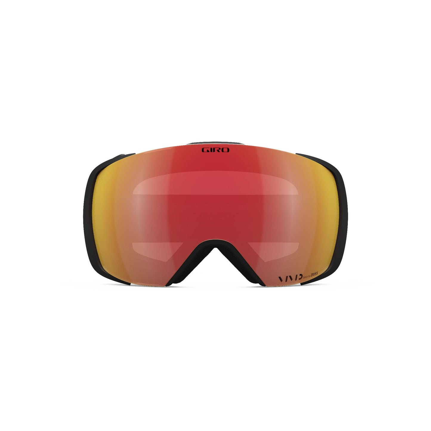 Giro Contact Snow Goggles Black Wordmark / Vivid Ember Snow Goggles