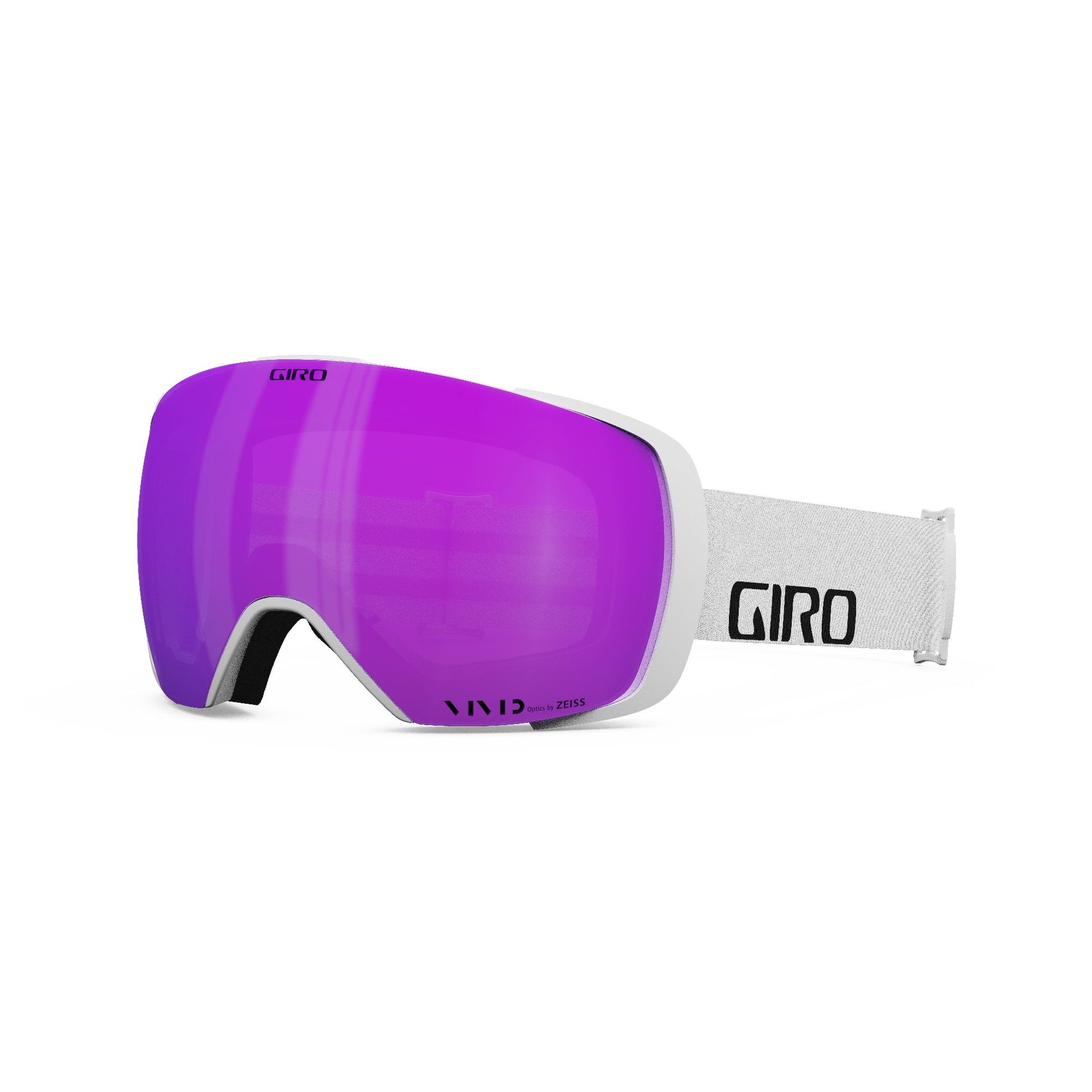 Giro Contact Snow Goggles White Wordmark/Vivid Pink Snow Goggles