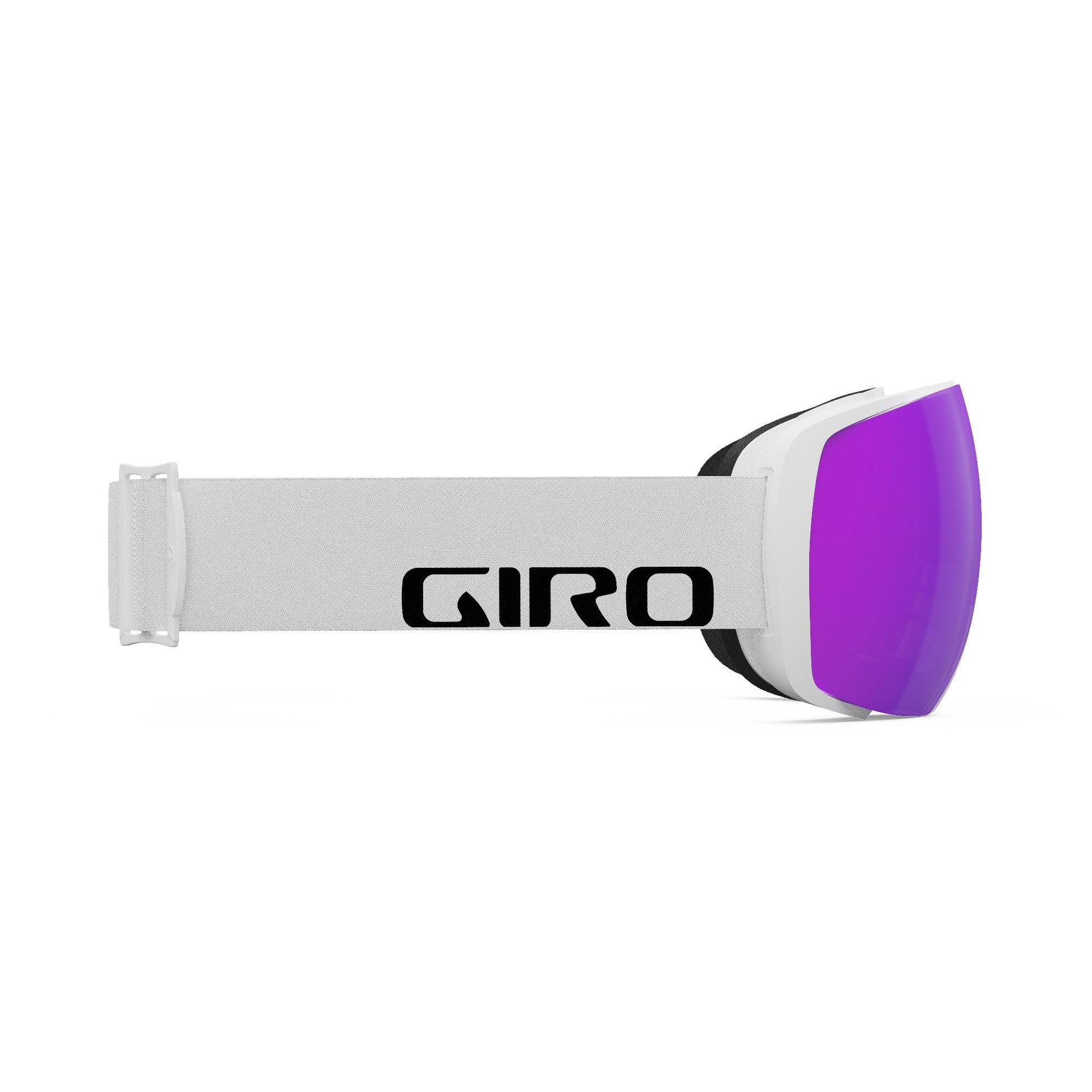 Giro Contact Snow Goggles White Wordmark Vivid Pink Snow Goggles