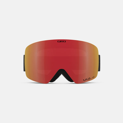 Giro Women's Contour RS Snow Goggles Black Mono Vivid Ember - Giro Snow Snow Goggles