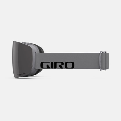 Giro Women's Contour RS Snow Goggles Grey Wordmark Vivid Ember - Giro Snow Snow Goggles