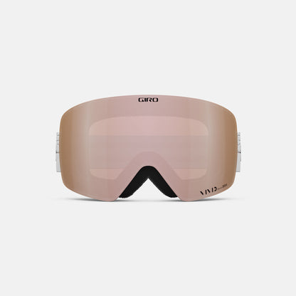 Giro Women's Contour RS Snow Goggles Tiger Lily Monarch Orange Filmore Sun Vivid Rose Gold - Giro Snow Snow Goggles