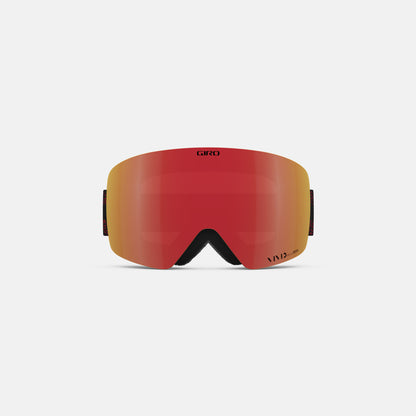 Giro Women's Contour RS Snow Goggles Red Expedition Vivid Ember - Giro Snow Snow Goggles