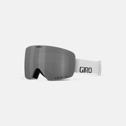 Giro Women's Contour RS Snow Goggles White Wordmark Vivid Onyx - Giro Snow Snow Goggles