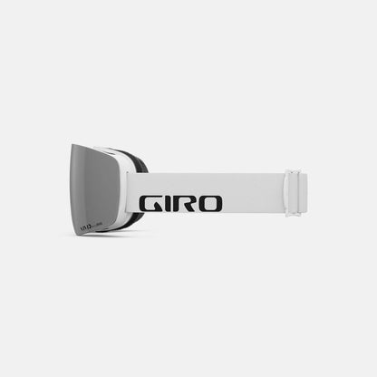 Giro Contour RS AF Snow Goggles White Wordmark Vivid Onyx - Giro Snow Snow Goggles