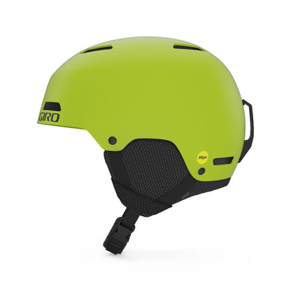 Giro Youth Crue MIPS Helmet Ano Lime - Giro Snow Snow Helmets