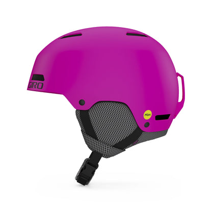 Giro Youth Crue MIPS Helmet Matte Bright Pink - Giro Snow Snow Helmets