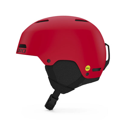 Giro Youth Crue MIPS Helmet Matte Bright Red - Giro Snow Snow Helmets