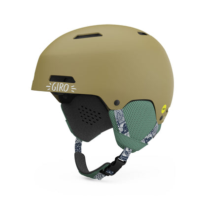 Giro Youth Crue MIPS Helmet Namuk Gold Northern Lights - Giro Snow Snow Helmets