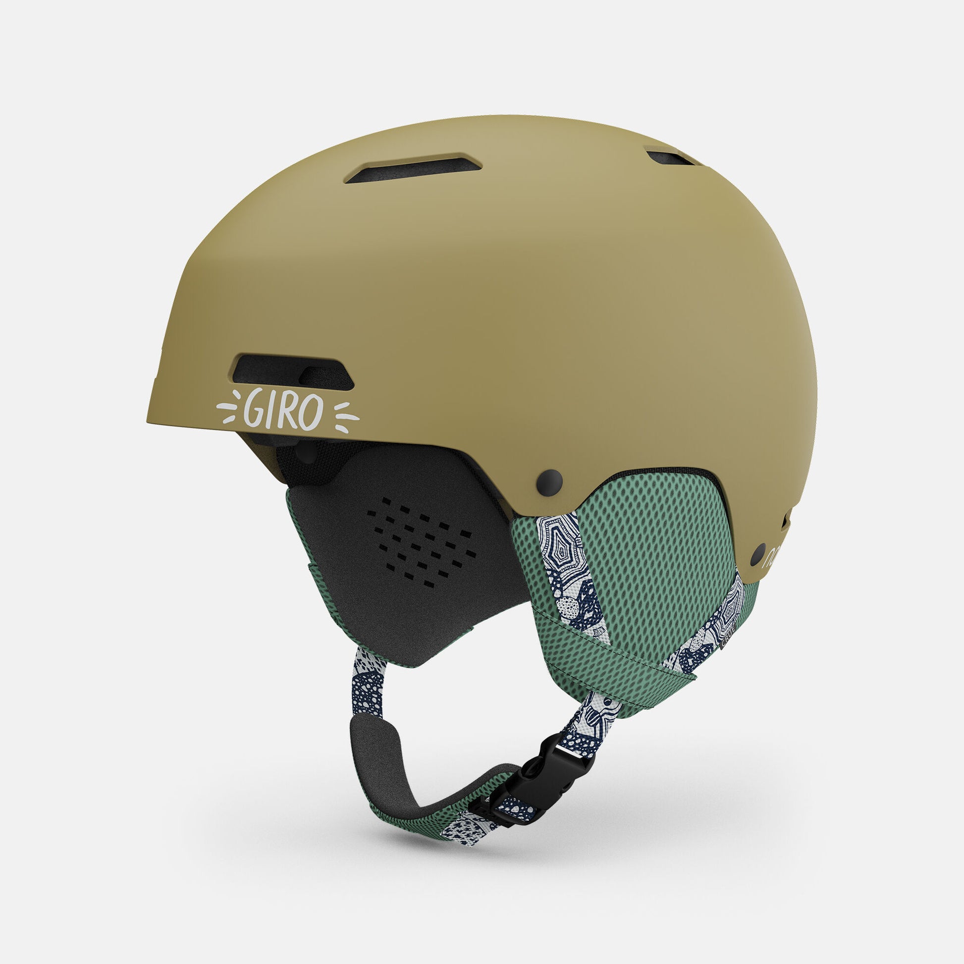 Giro Youth Crue Helmet Namuk Gold/Northern Lights Snow Helmets