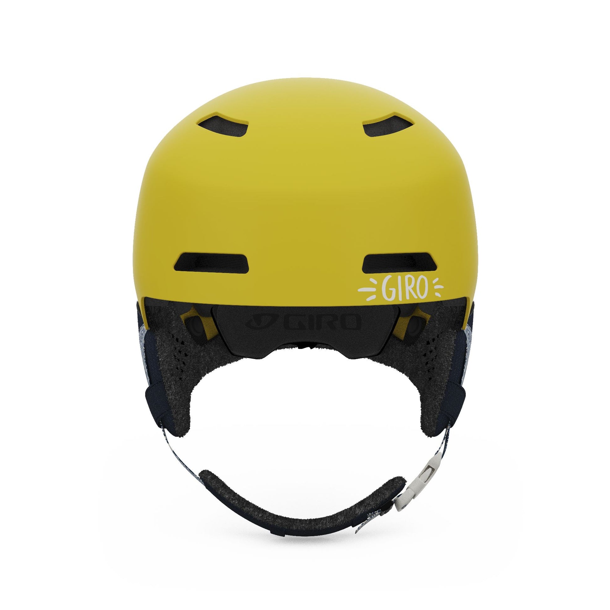 Giro Youth Crue MIPS Helmet Namuk Sunflower Snow Helmets