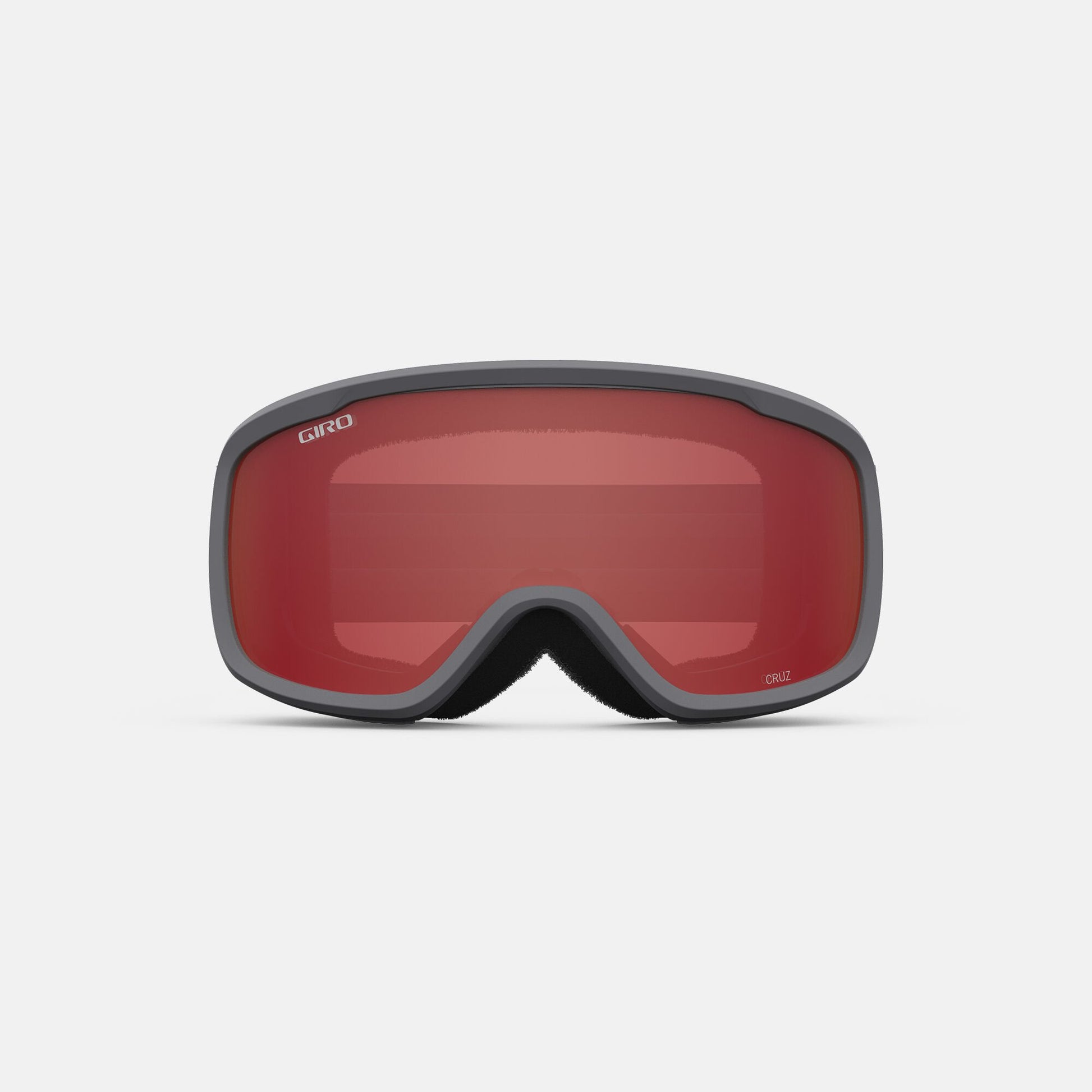 Giro Cruz Snow Goggles Grey Wordmark / Amber Scarlet Snow Goggles