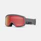 Giro Cruz Snow Goggles Grey Wordmark / Amber Scarlet Snow Goggles
