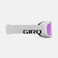 Giro Cruz Snow Goggles White Wordmark / Amber Pink Snow Goggles
