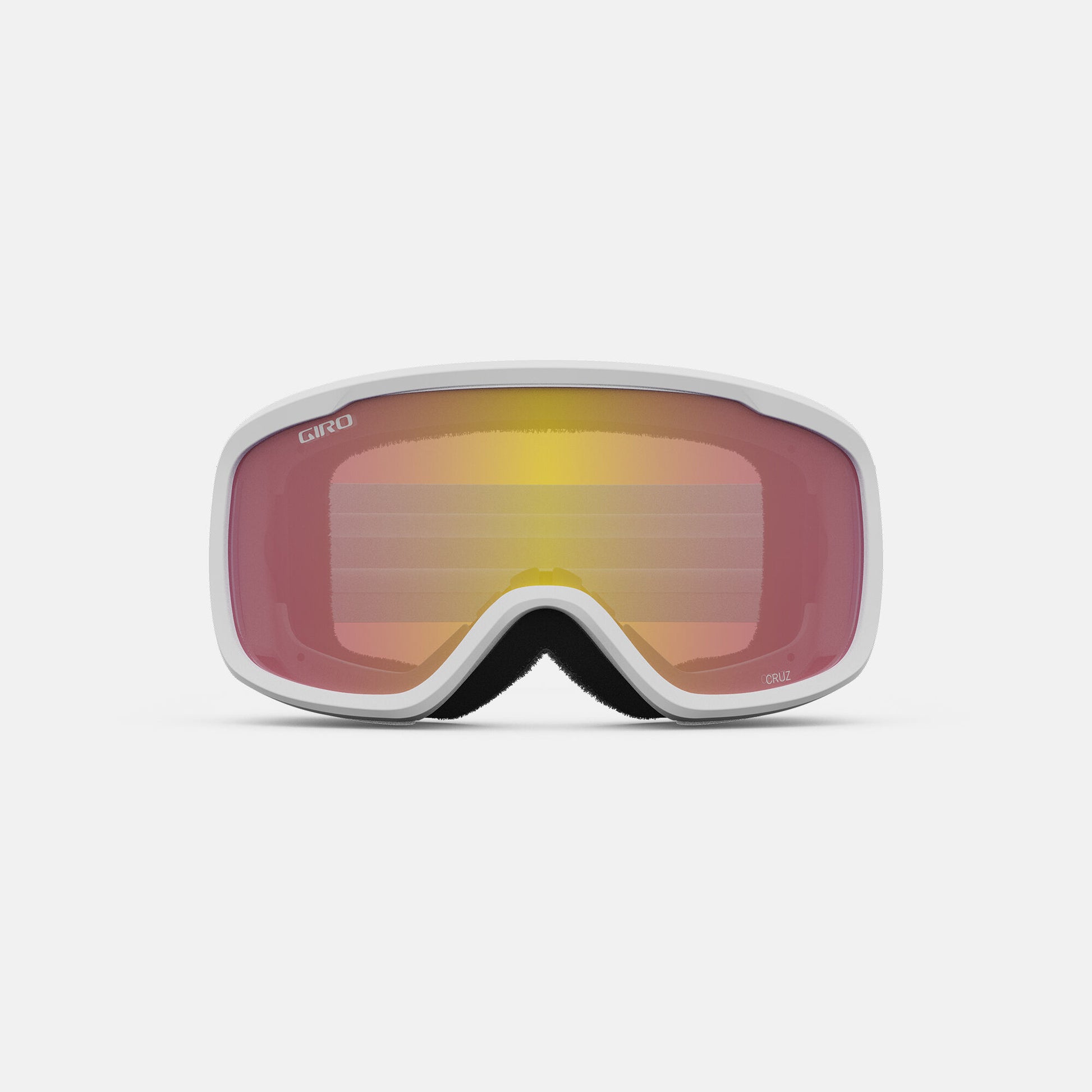 Giro Cruz Snow Goggles White Wordmark / Yellow Boost Snow Goggles