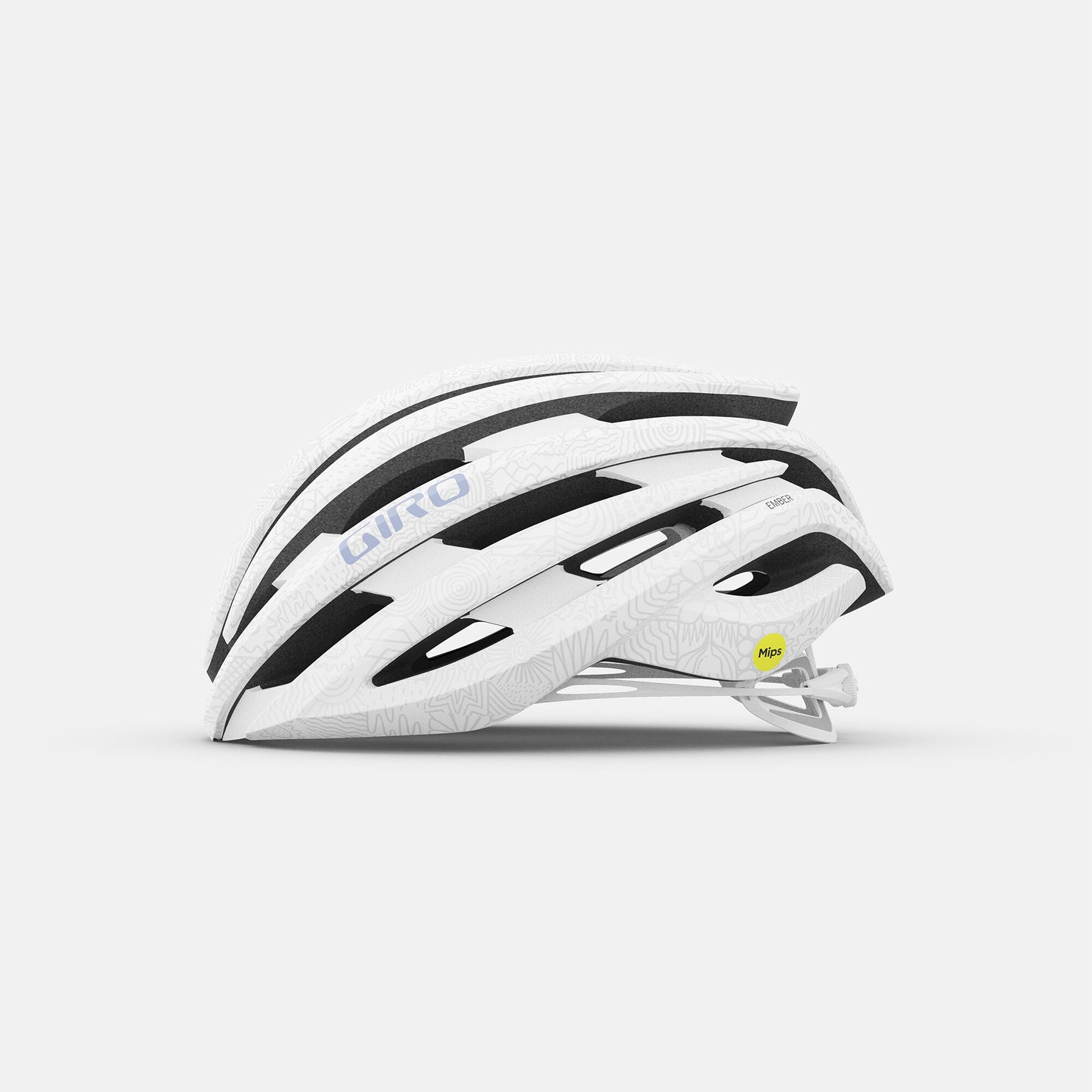 Giro Women's Ember MIPS Helmet Matte Pearl White Bike Helmets