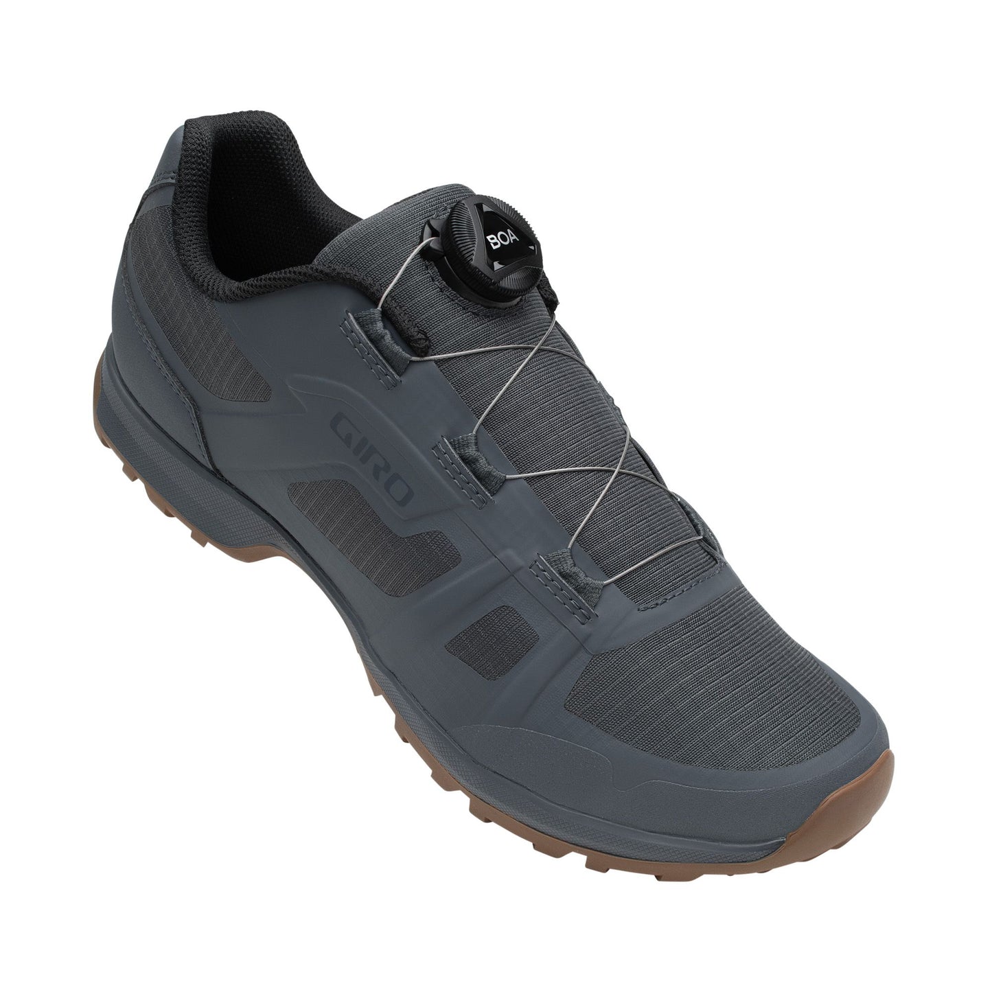 Giro Men's Gauge BOA Shoe Portaro Grey Gum Bike Shoes