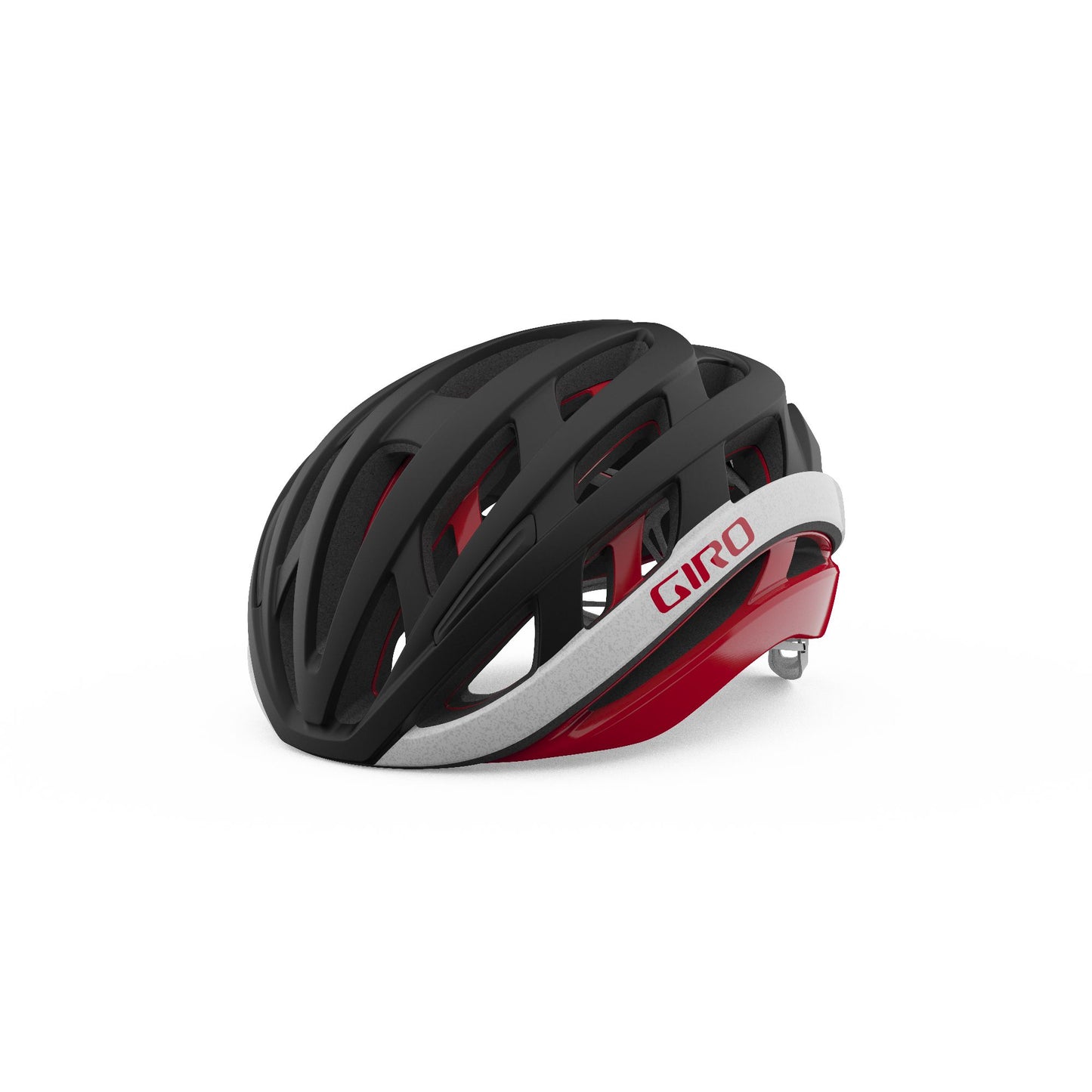Giro Helios Spherical Helmet Matte Black/Red Bike Helmets