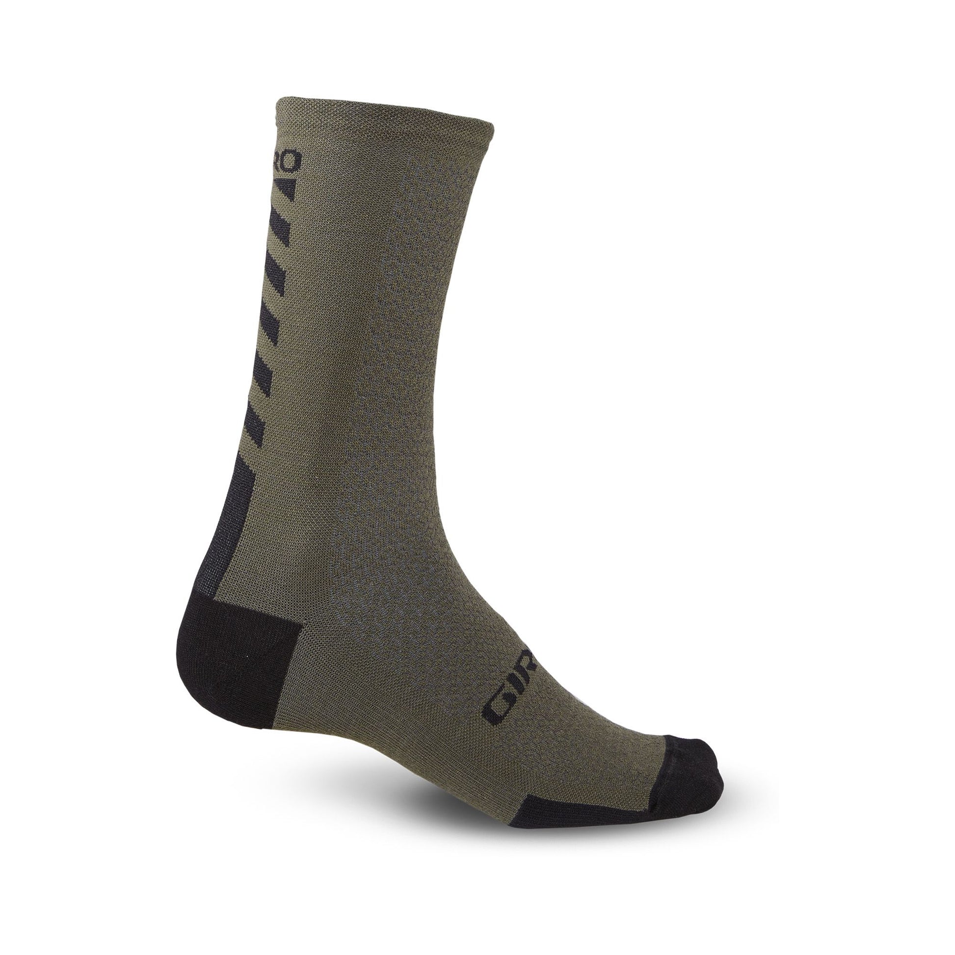 Giro HRc+ Merino Wool Sock Mil Spec/Black Bike Socks