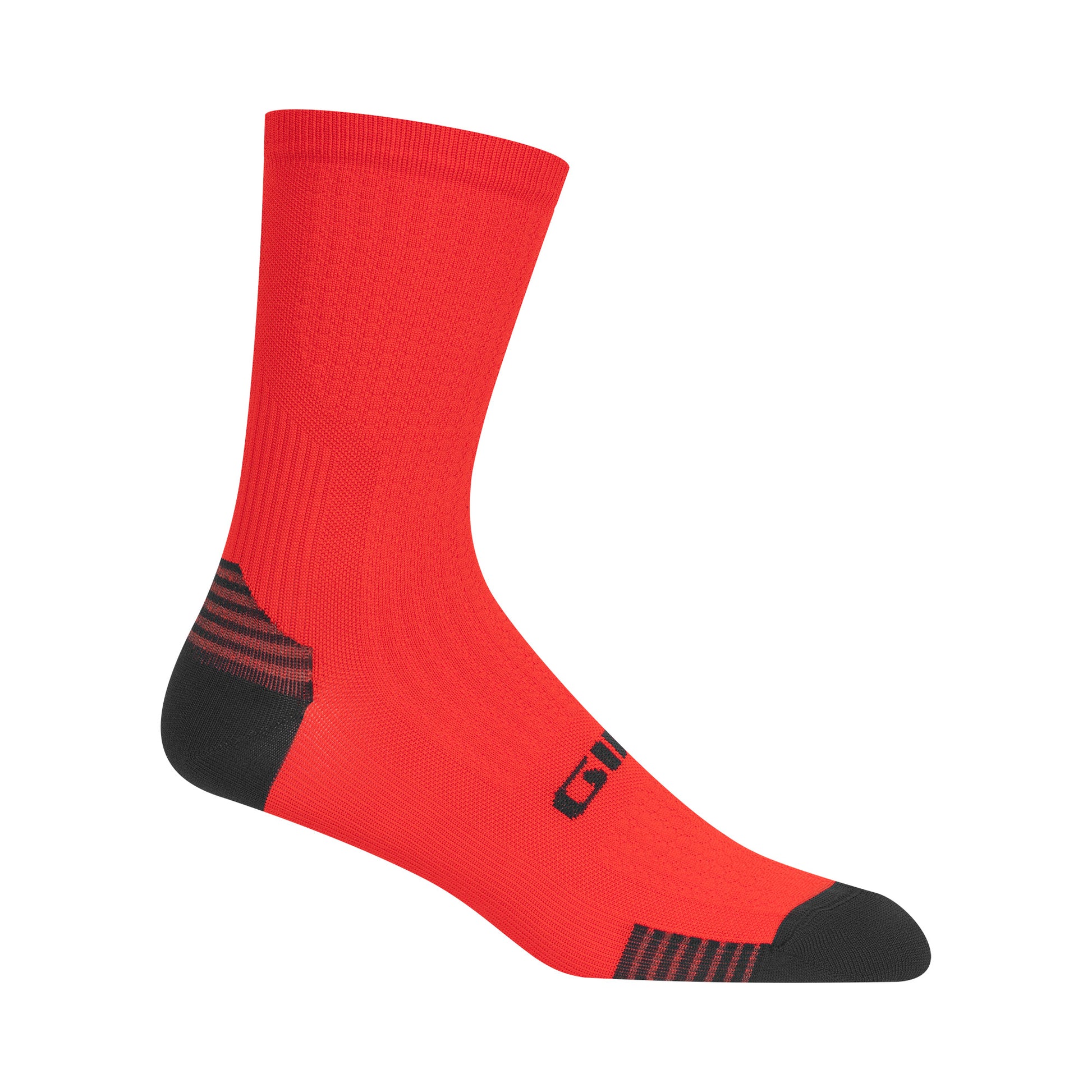 Giro HRc+ Grip Sock Bright Red Bike Socks