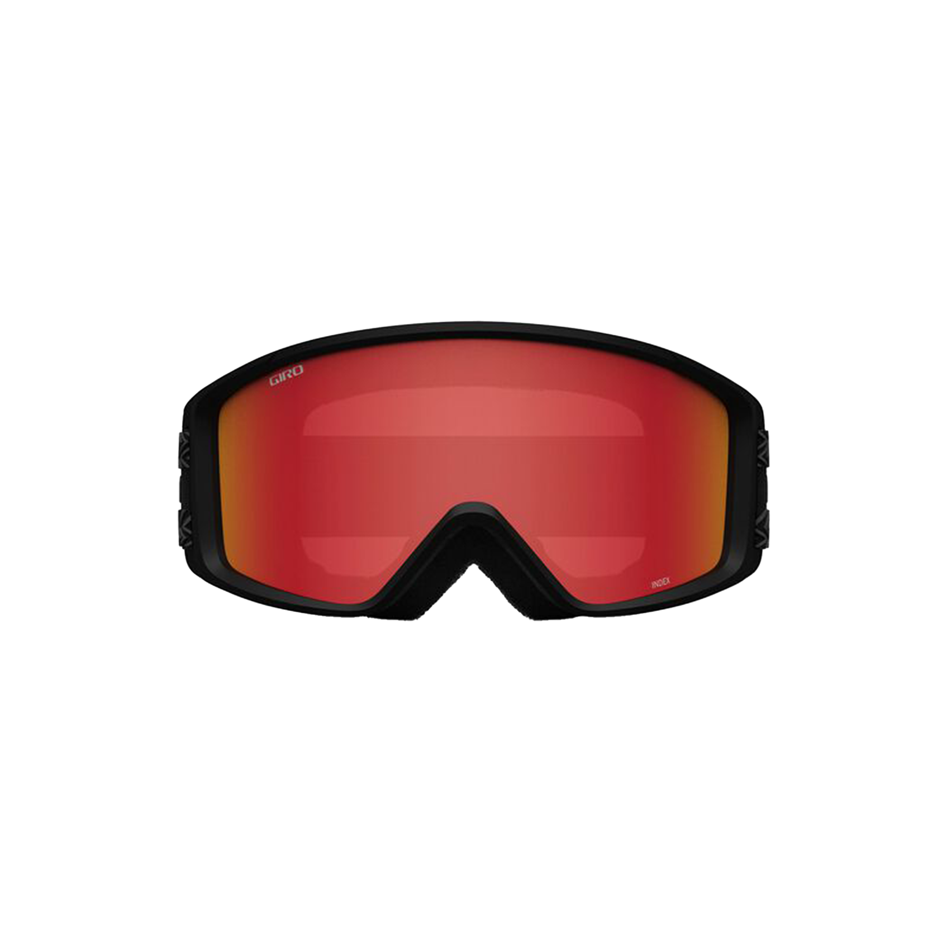 Giro Index 2.0 Snow Goggle Black Techline Amber Scarlet Snow Goggles