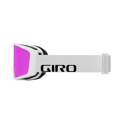 Giro Index 2.0 Snow Goggle White Wordmark Amber Pink - Giro Snow Snow Goggles
