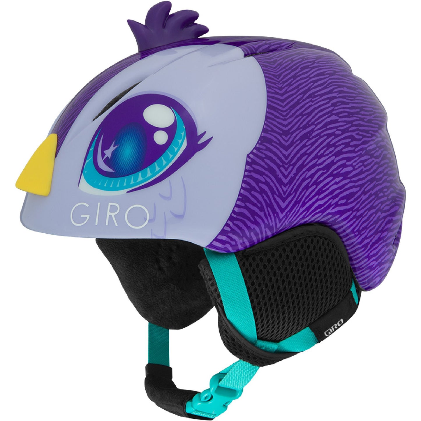 Giro Youth Launch Plus Helmet Purple Penguin Snow Helmets