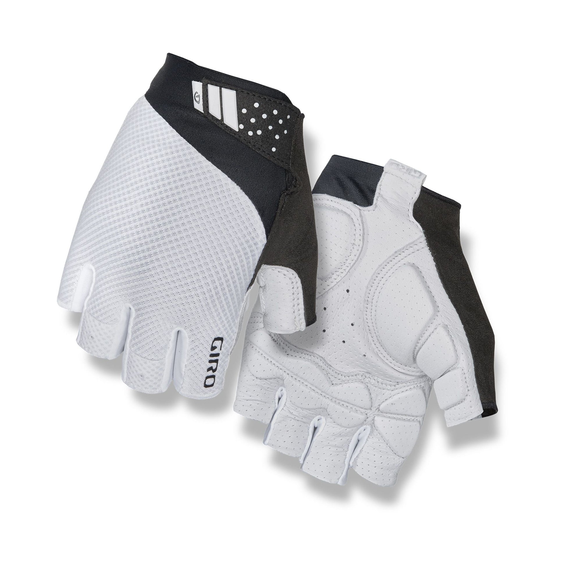 Giro Monaco II Gel Glove White Bike Gloves