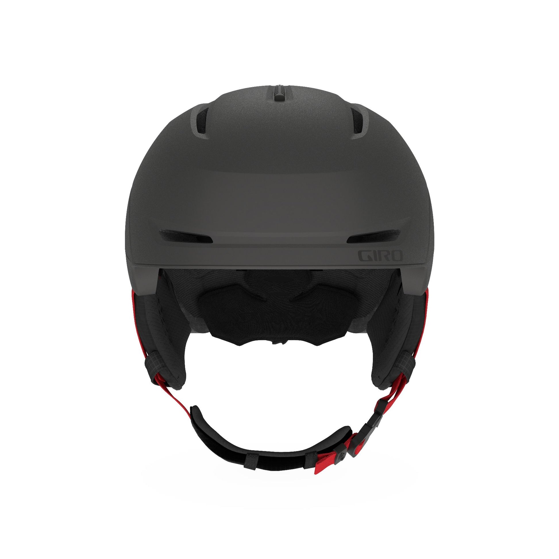 Giro Youth Neo Jr. Helmet Matte Graphite/Bright Red Snow Helmets