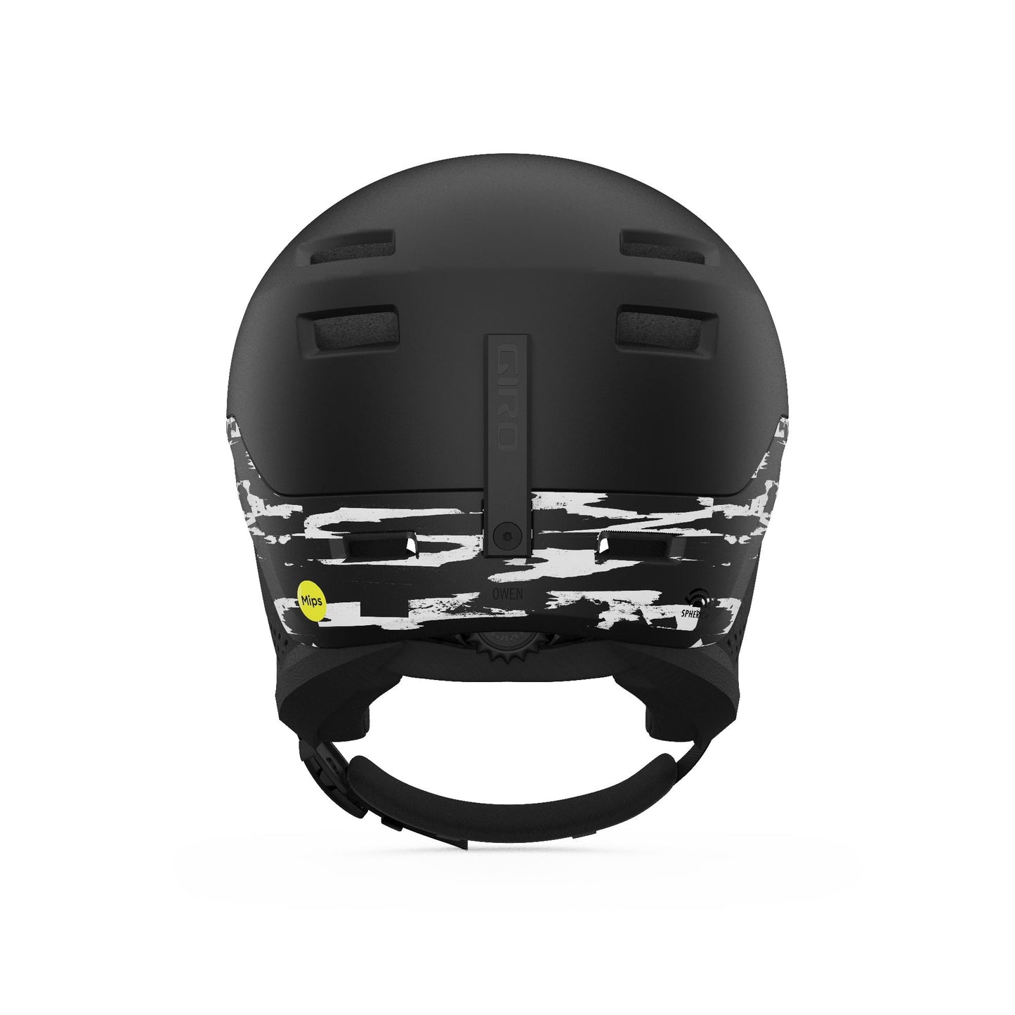 Giro Owen Spherical Helmet Matte Black Stained Snow Helmets
