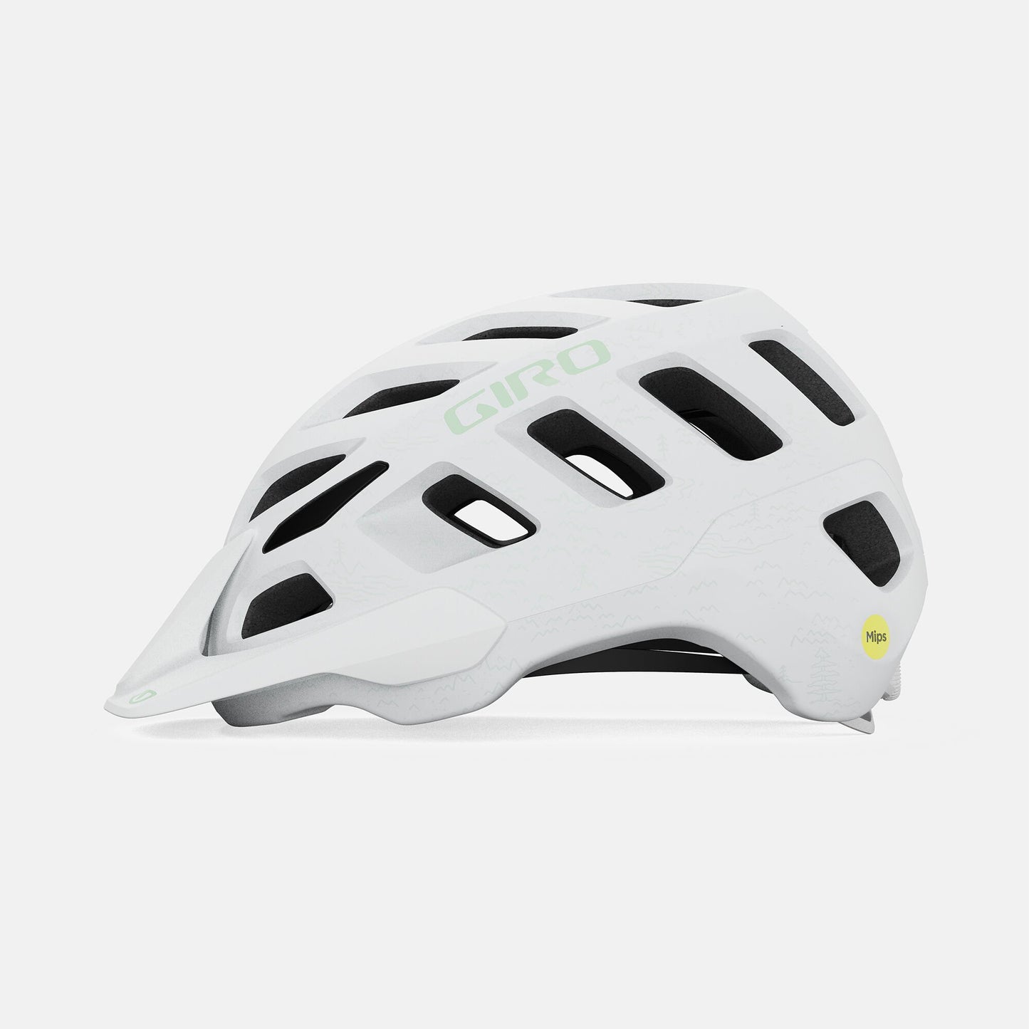 Giro Women's Radix MIPS Helmet Matte White M - Giro Bike Bike Helmets