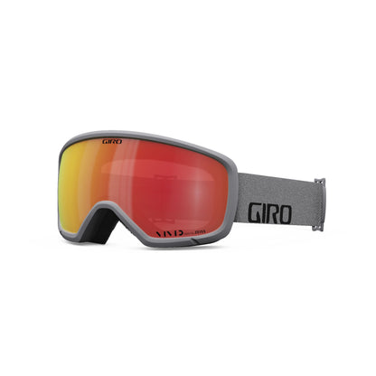 Giro Ringo Snow Goggles Grey Wordmark Vivid Ember - Giro Snow Snow Goggles